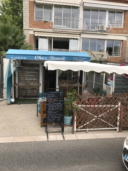 Le Restaurant - Chez Benoit - Coquillages & Crustacés - Saint Cyr sur Mer restaurants - les meilleurs restaurant de SAINT-CYR-SUR-MER
